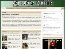 Tablet Screenshot of dovertide.com